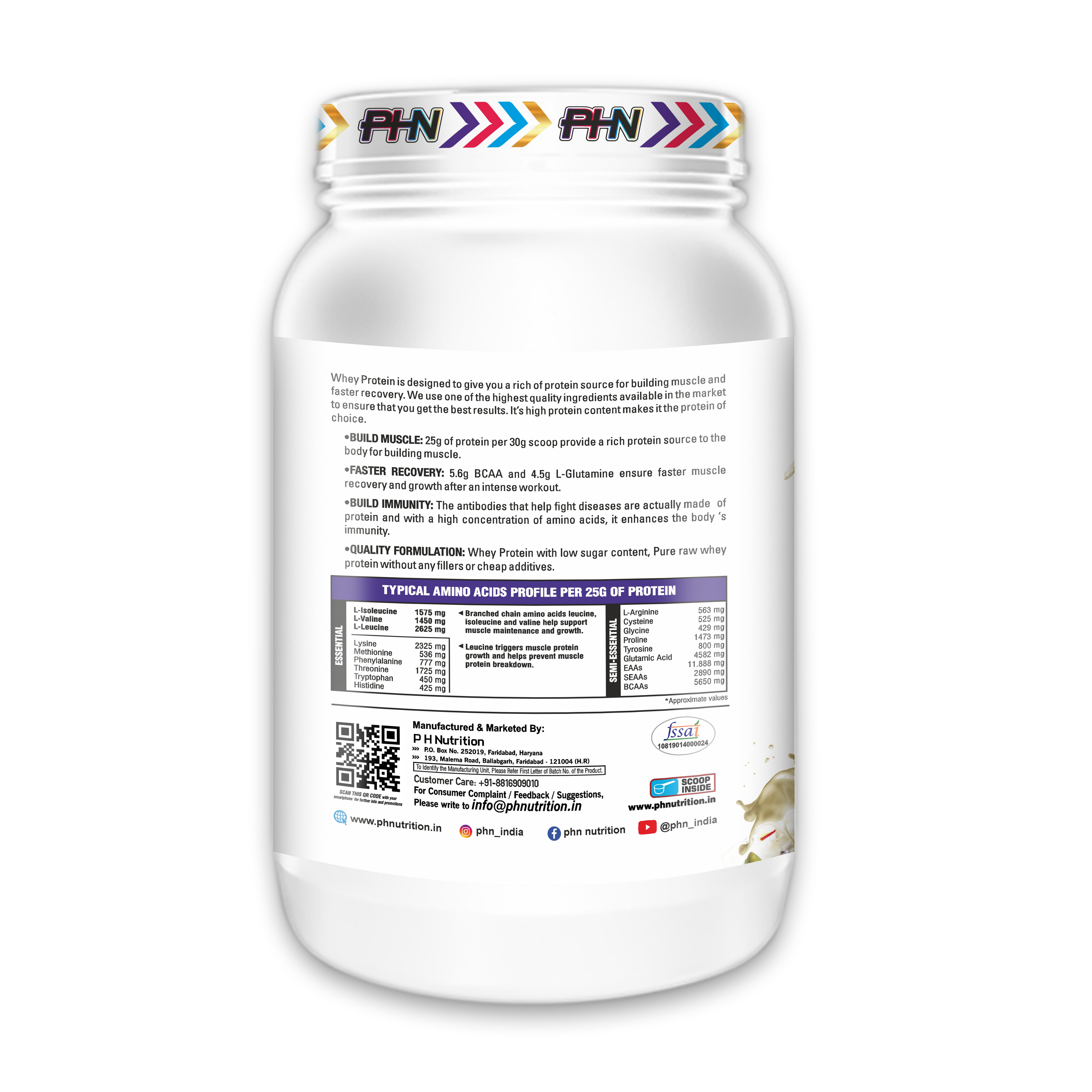 PHN 100% Whey Protein