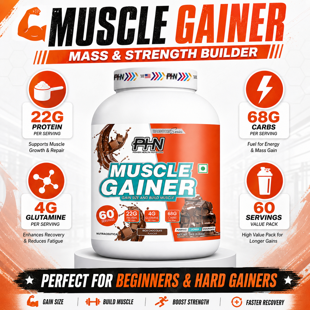 PHN Muscle Gainer Powder