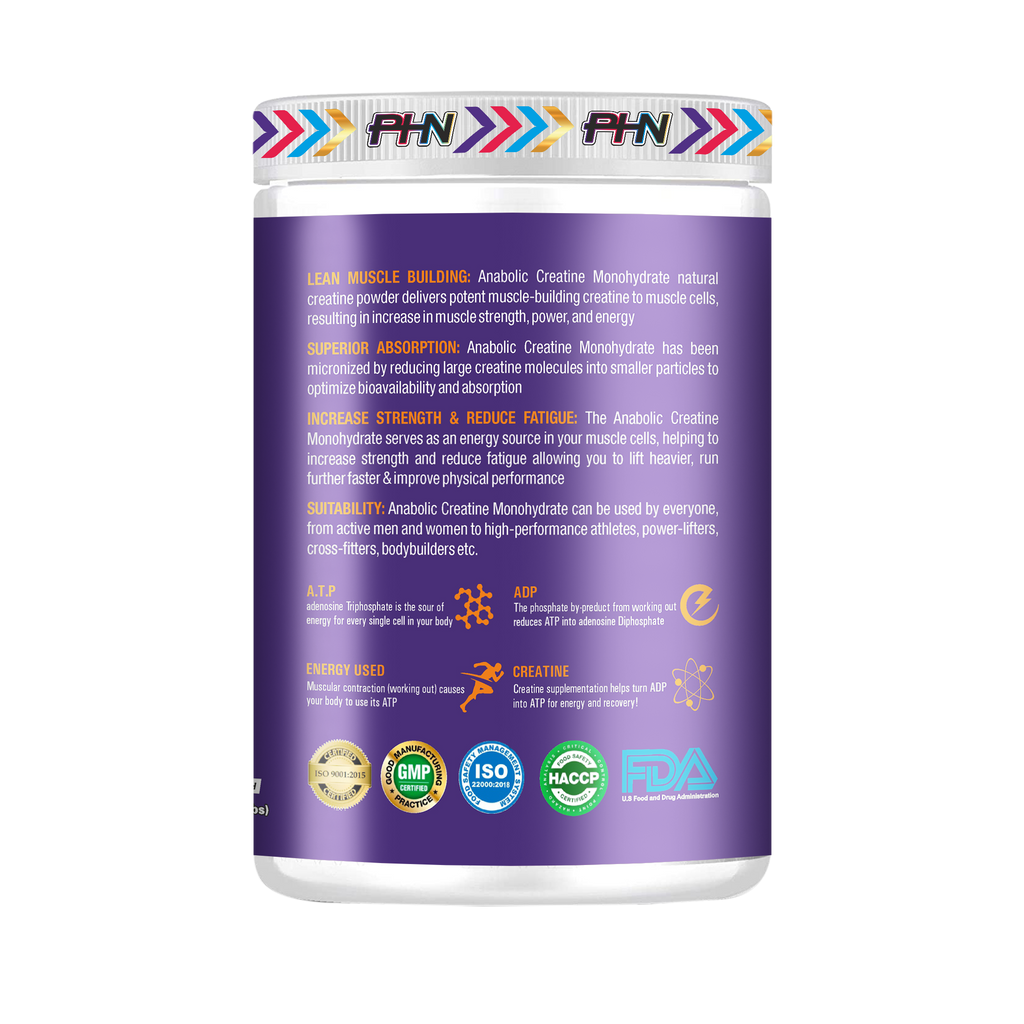 PHN Micronised Creatine Monohydrate 300g