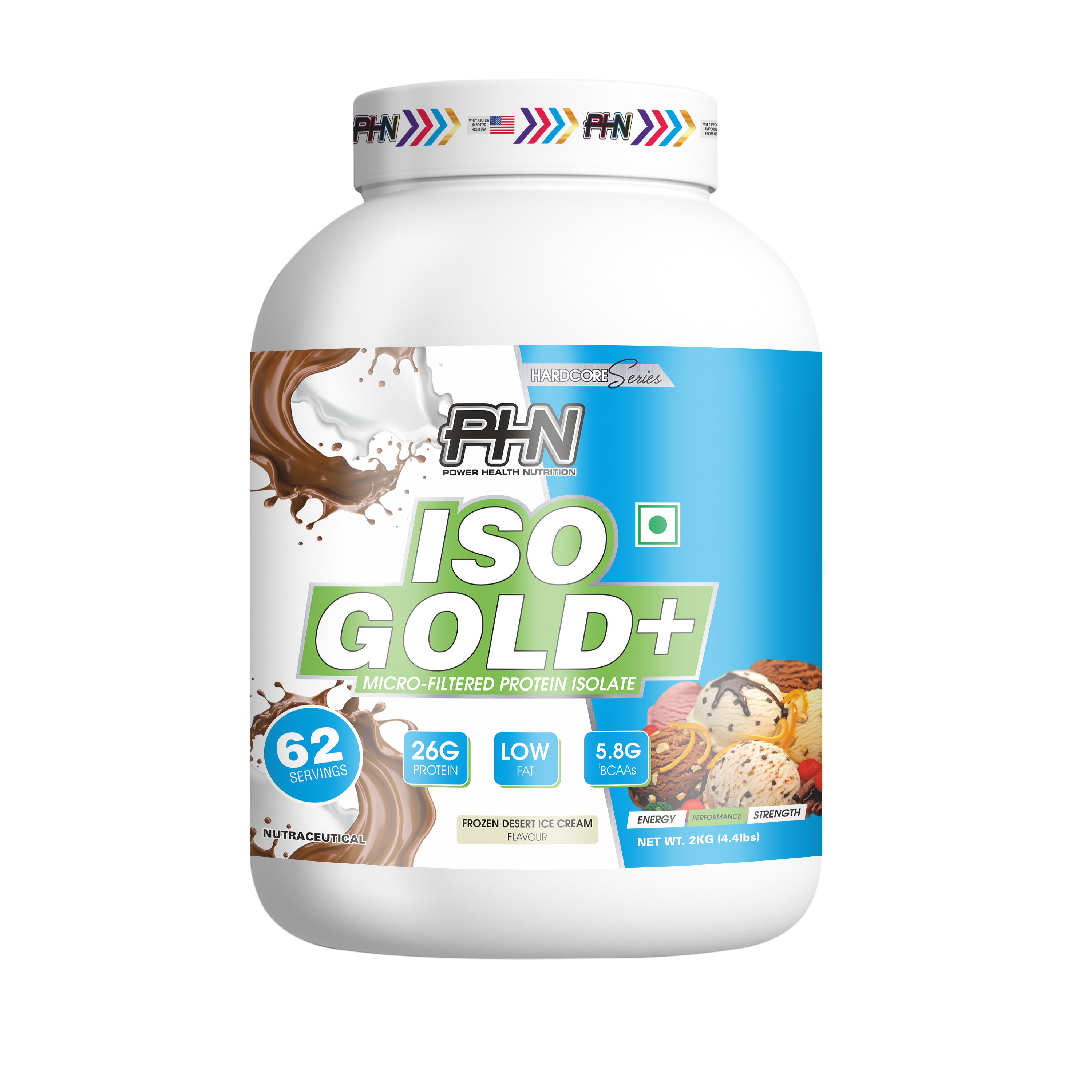 PHN ISO Gold+ Isolate Powder