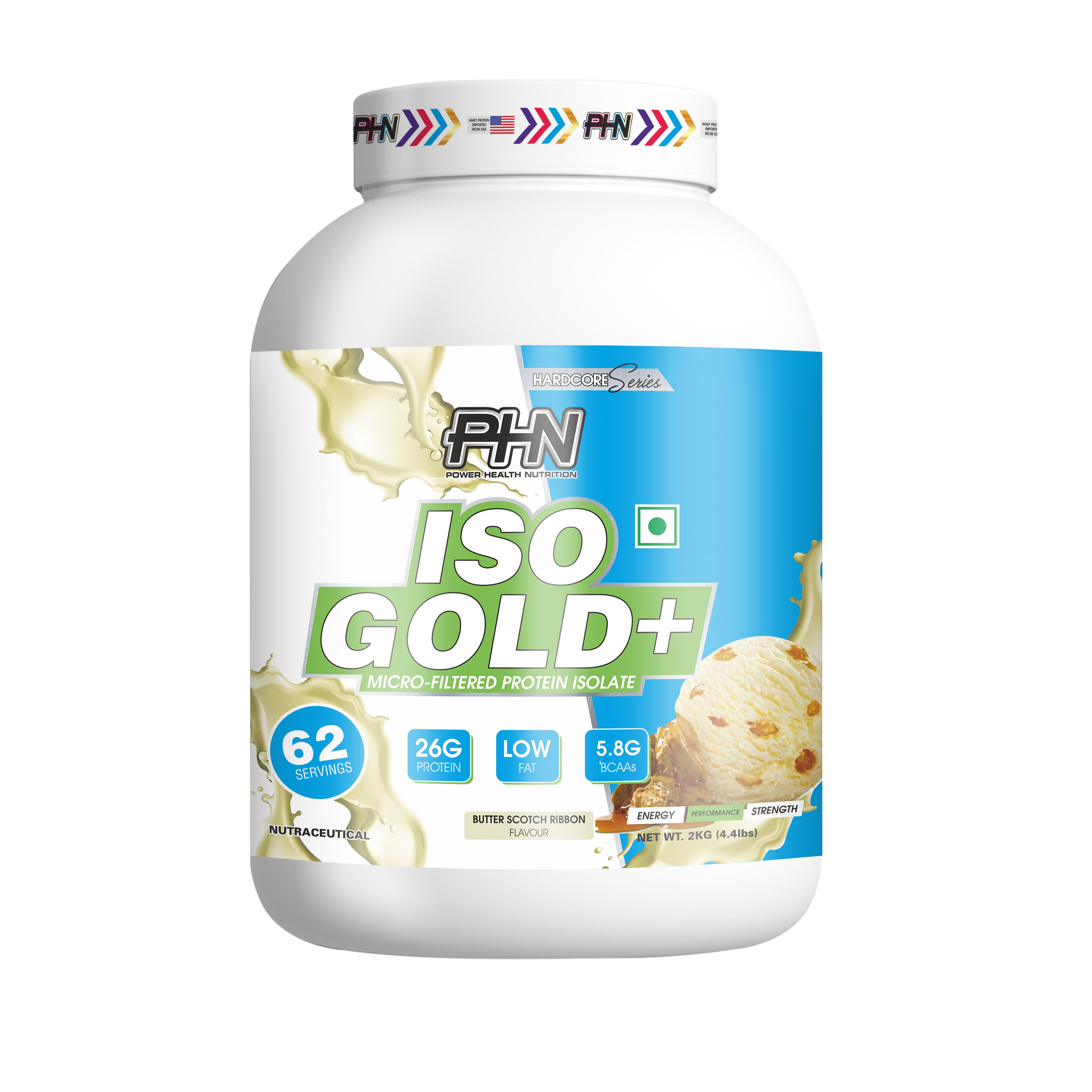 PHN ISO Gold+ Isolate Powder