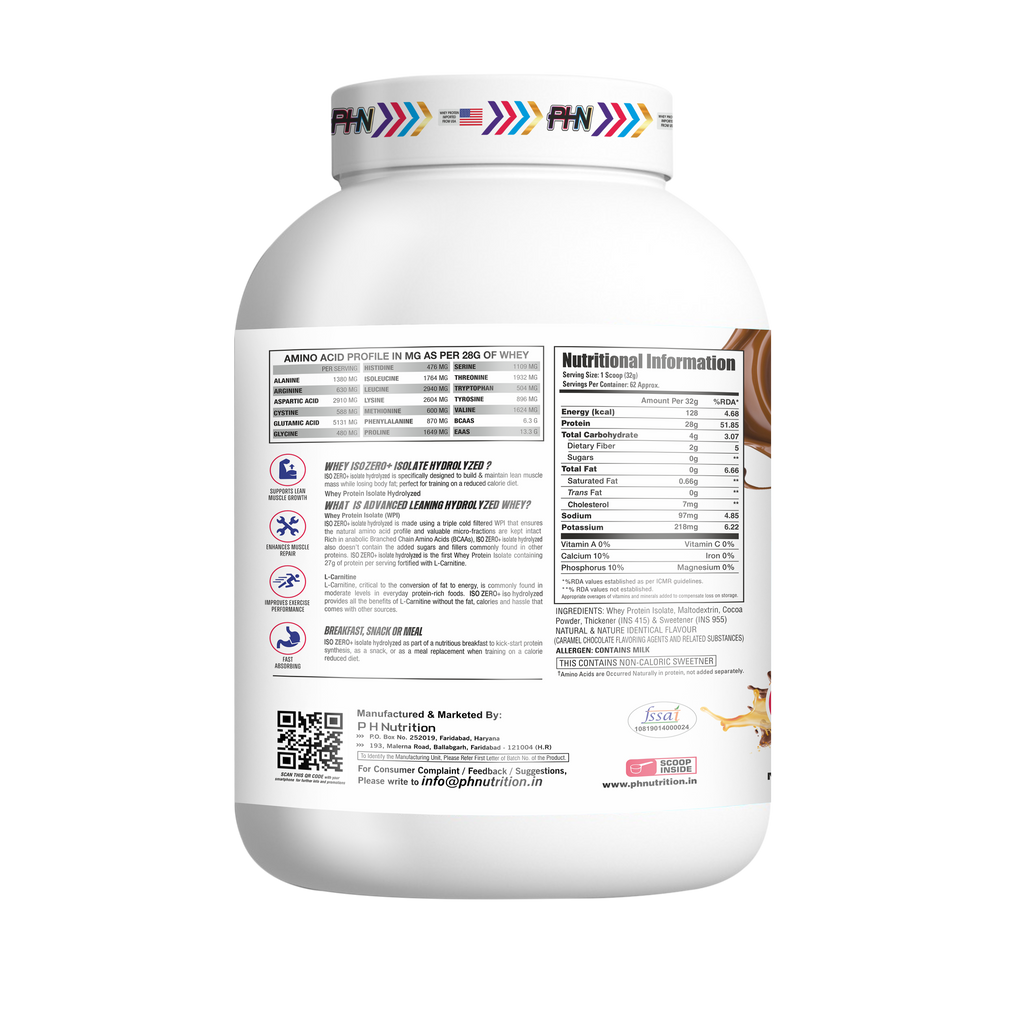 PHN ISO ZERO+ Isolate Powder
