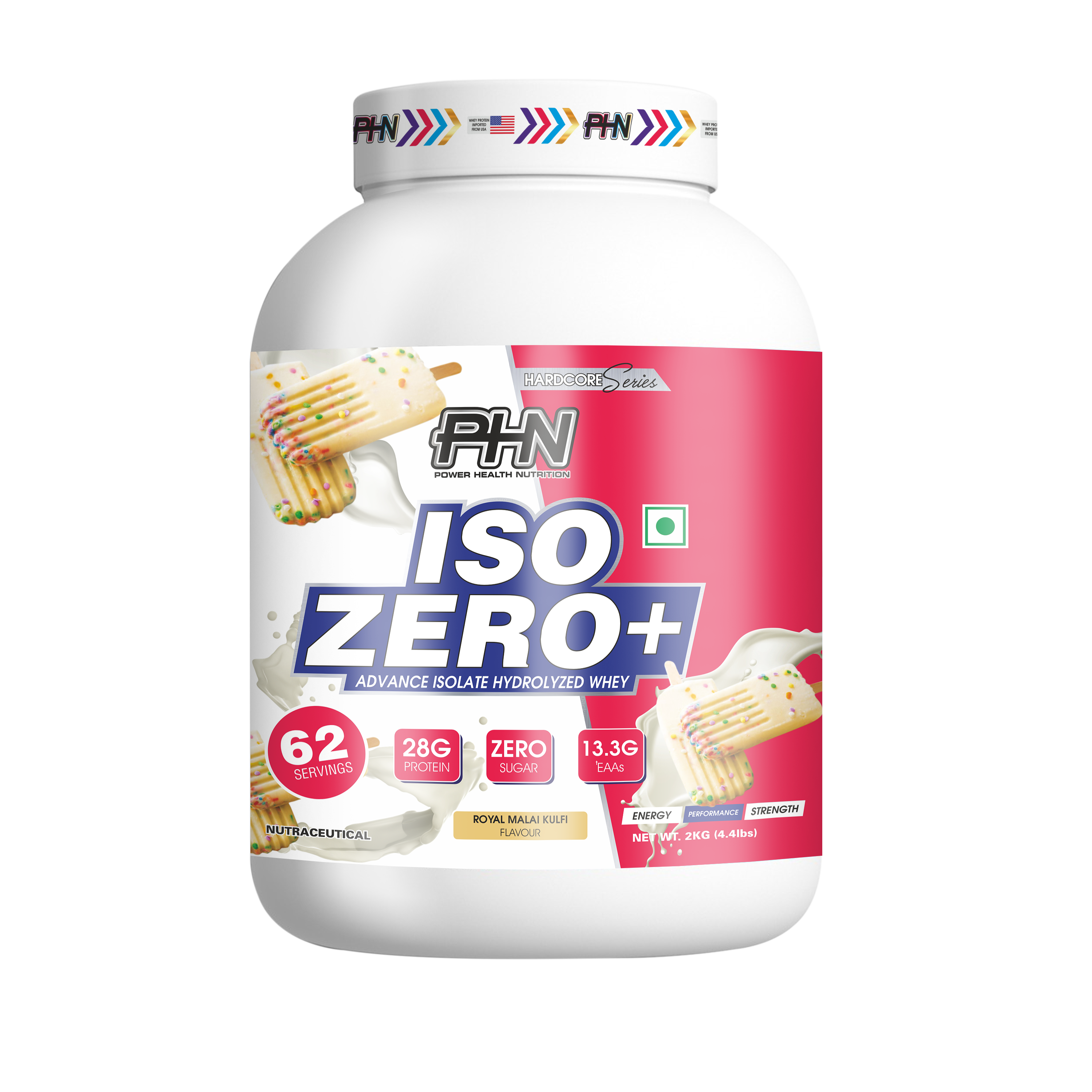 PHN ISO ZERO+ Isolate Powder