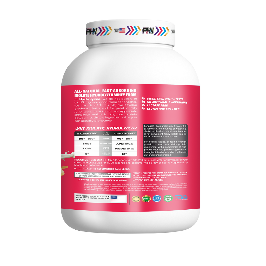 PHN ISO ZERO+ Isolate Powder