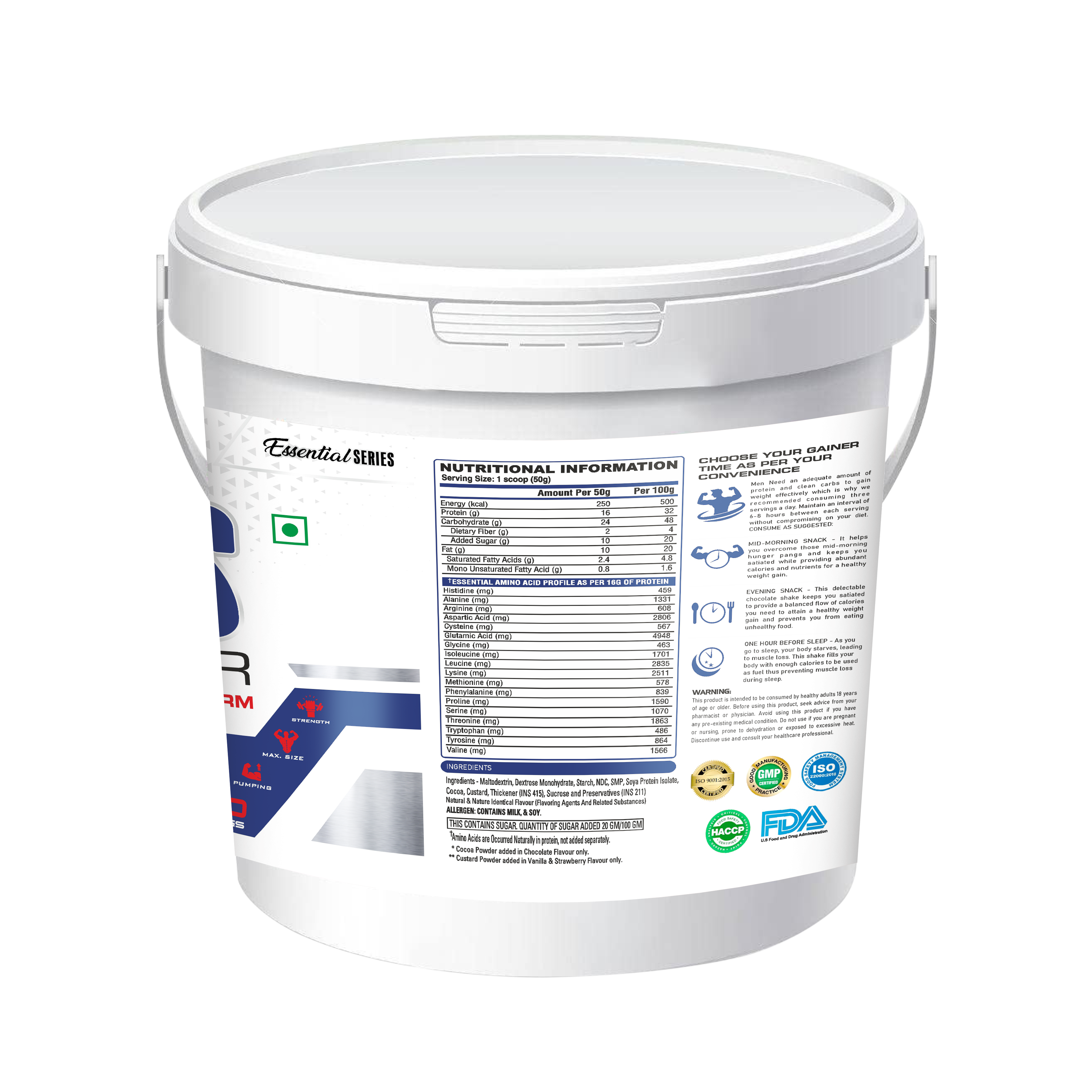 A1 Supplement Mass Gainer 5Kg