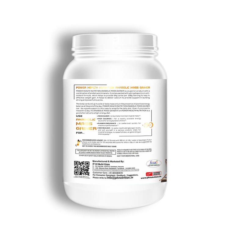 PHN Anabolic Mass Gainer Powder
