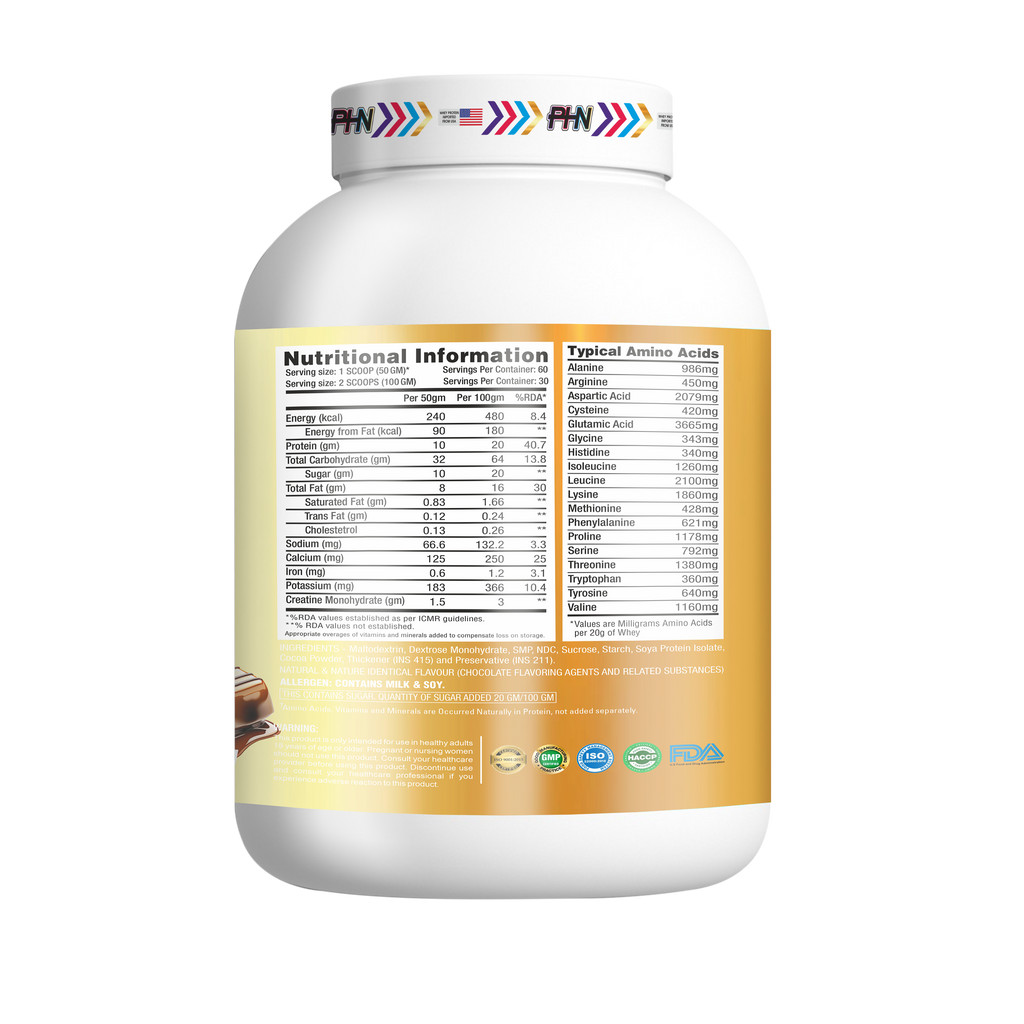 PHN Anabolic Mass Gainer Powder