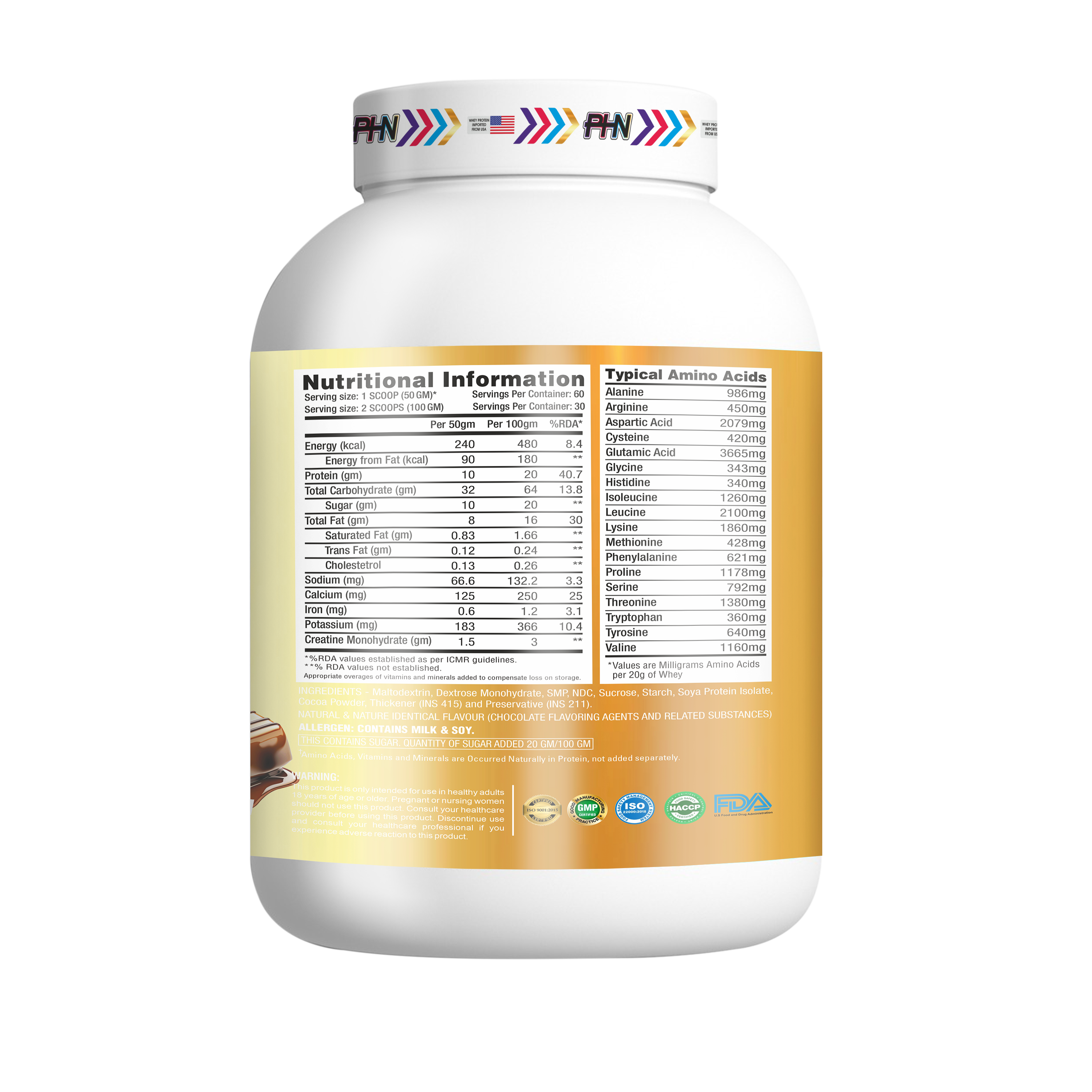 PHN Anabolic Mass Gainer Powder
