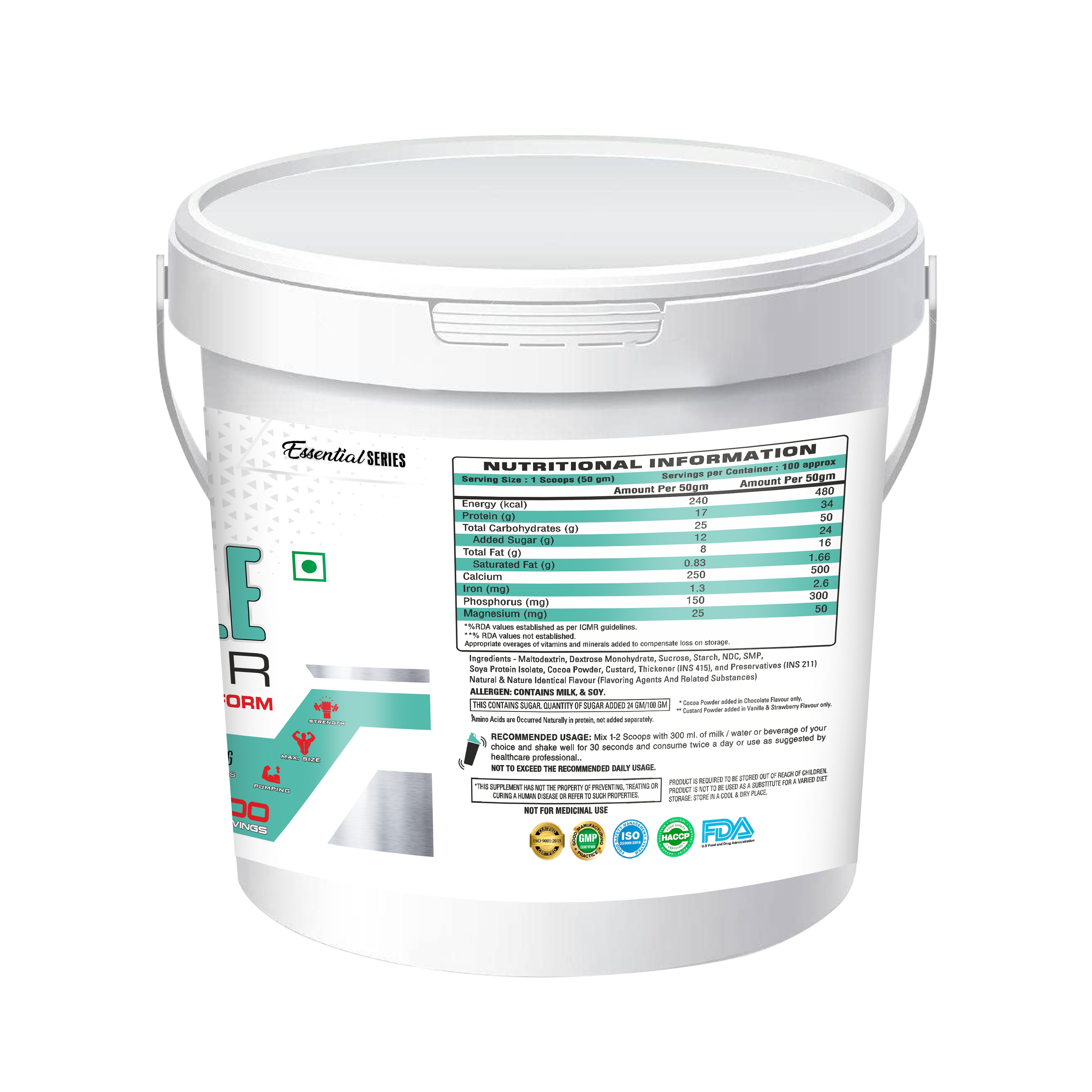 A1 Supplement Muscle Gainer 5Kg