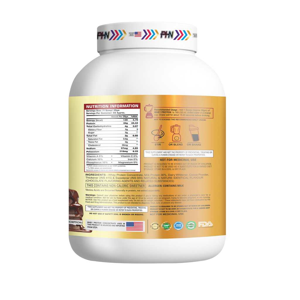 PHN Whey Protein High Performance Protein Concentrate