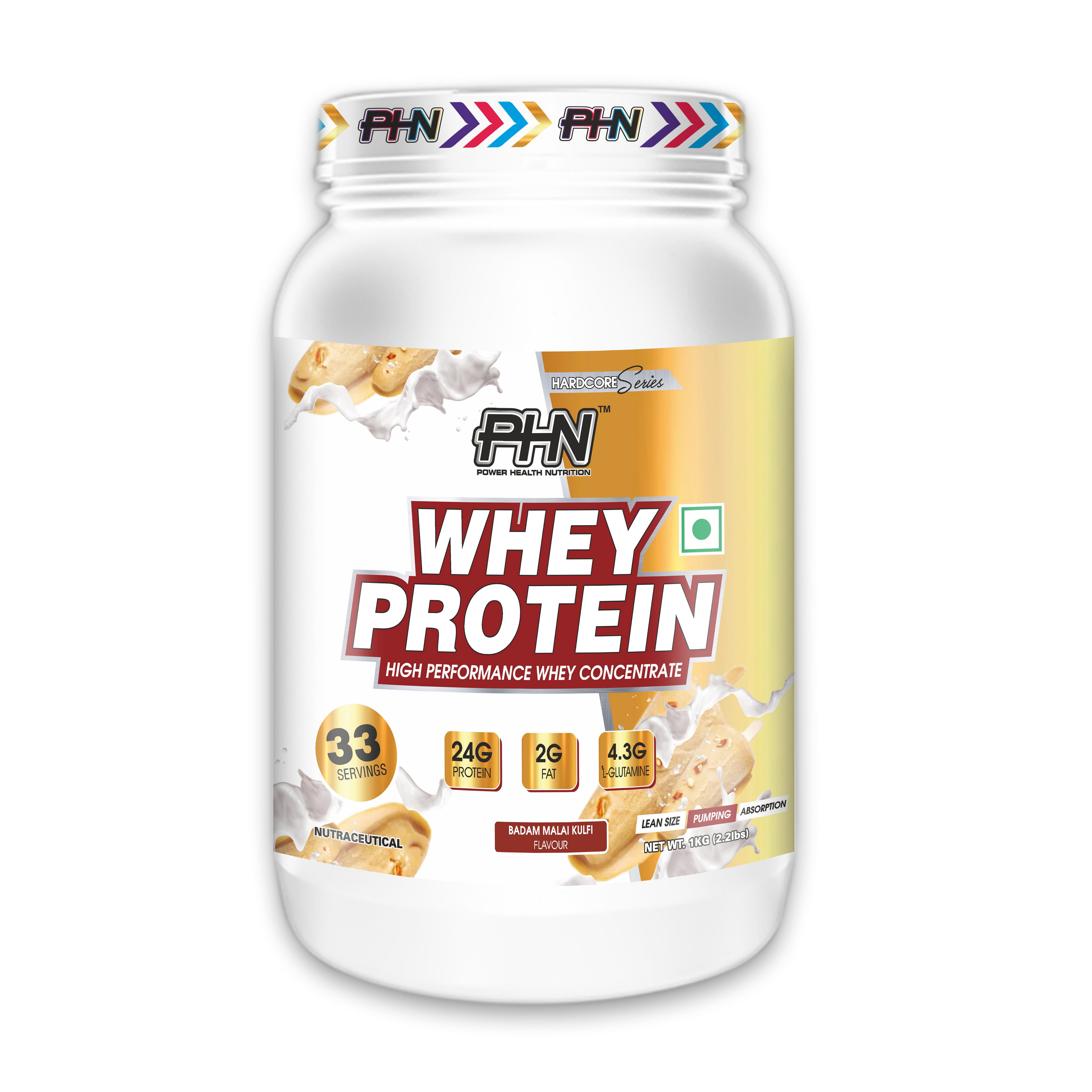 PHN Whey Protein High Performance Protein Concentrate
